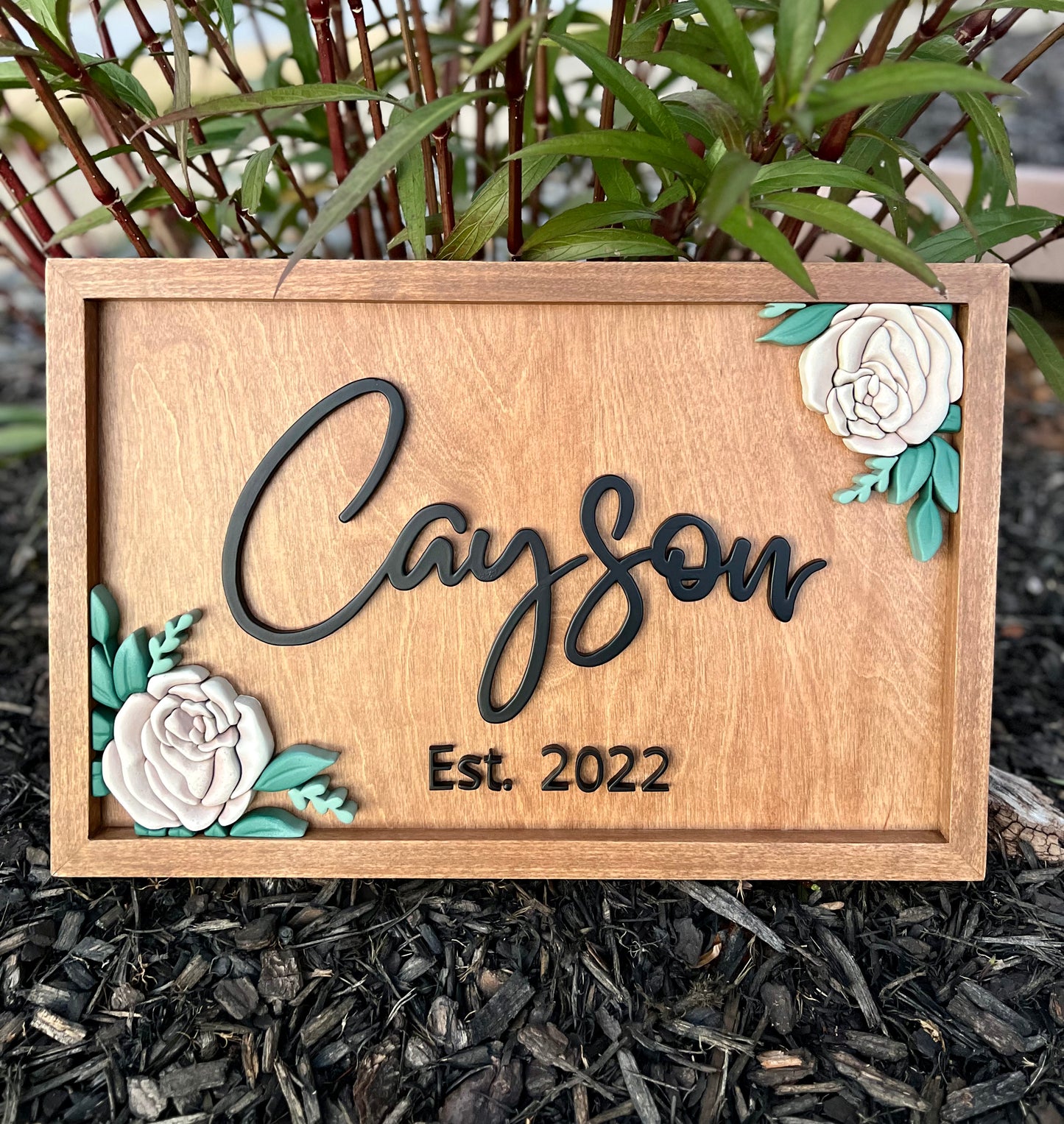 Customized "EST." Sign