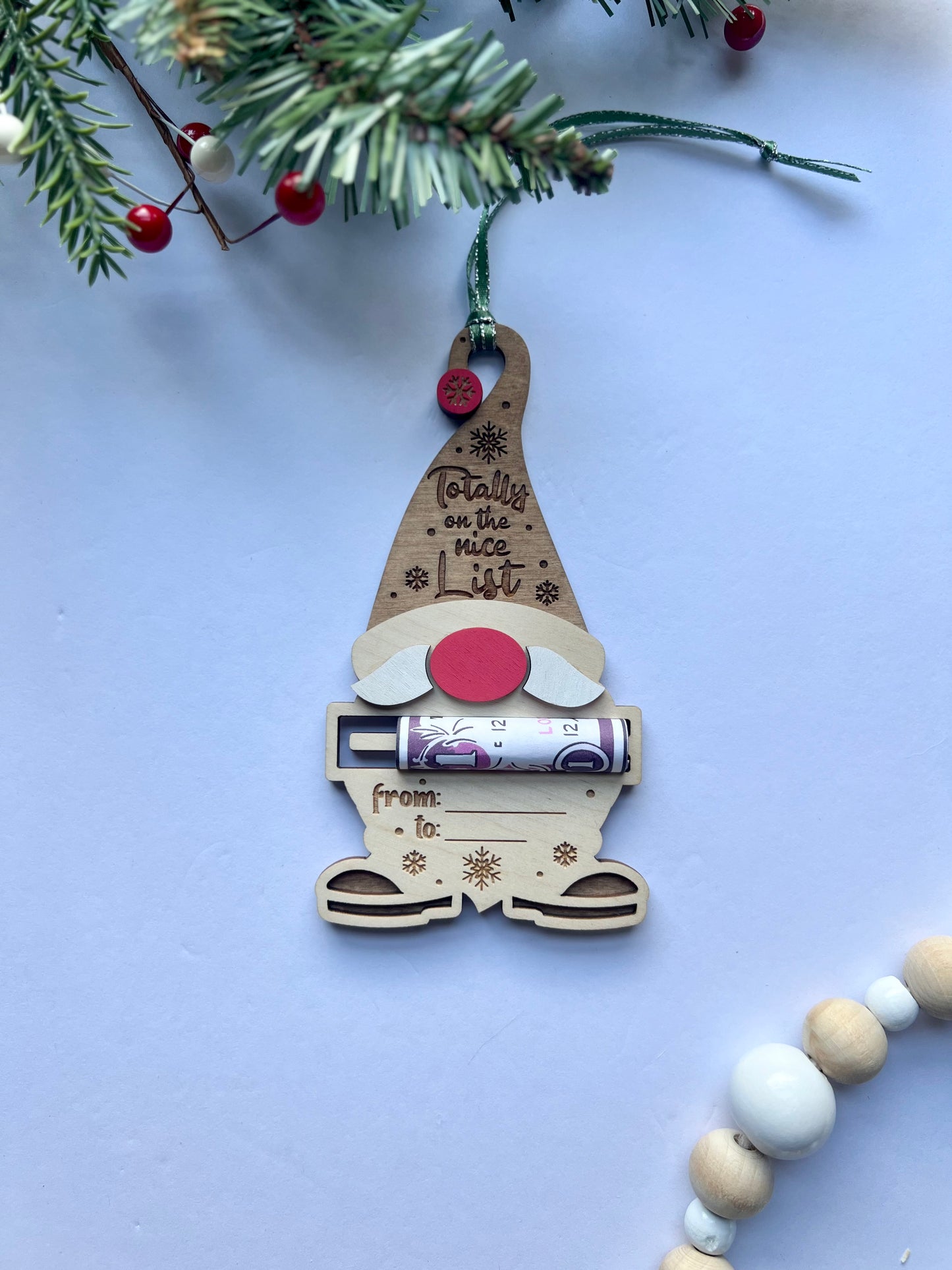 Christmas Money Holder/Ornament