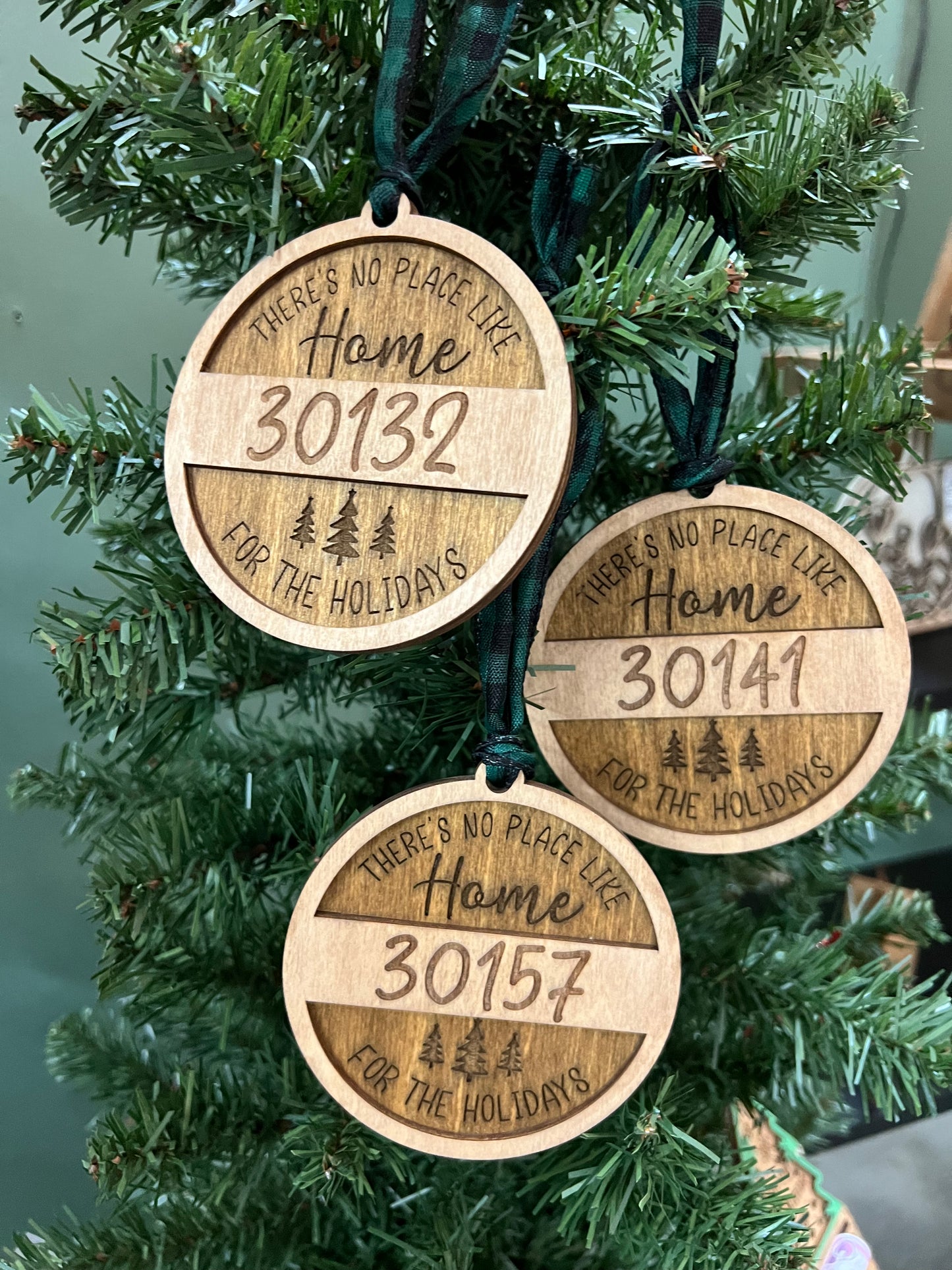 Zip Code Ornament